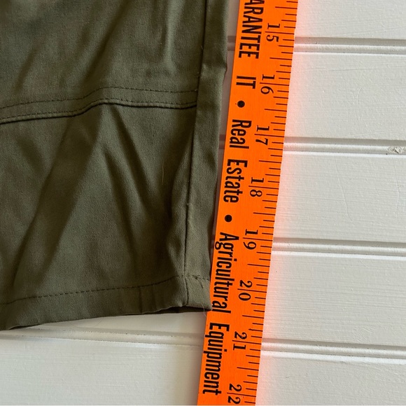 PRANA womens size 0 olive green ankle pants - Picture 7 of 10